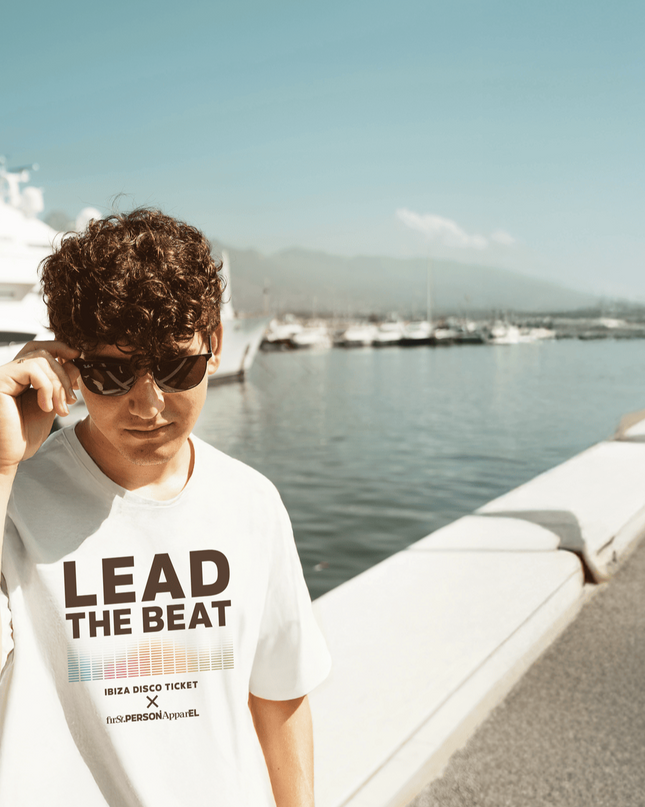 Men ''Beat Leader'' Tee - White