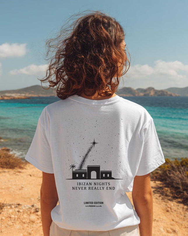 Women ''Ibizan Nights'' Tee White