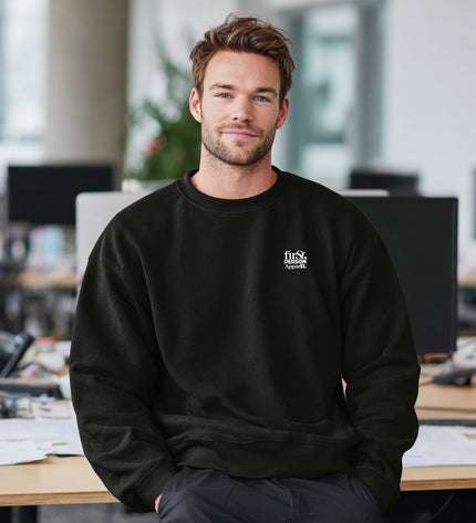 Men ''Essential'' Sweatshirt - Black