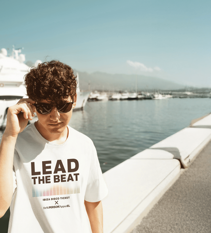 Men ''Beat Leader'' Tee - White