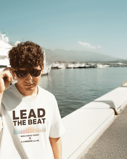 Men ''Beat Leader'' Tee - White