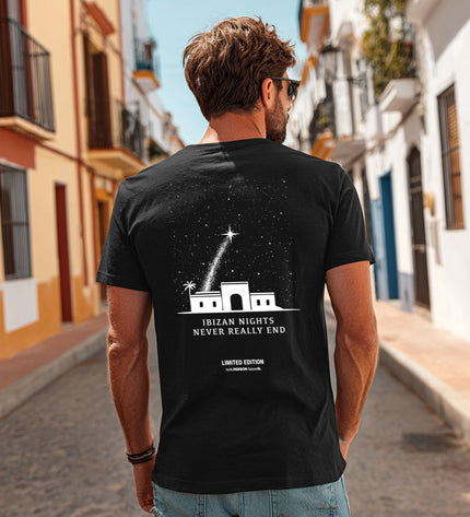 Men ''Ibizan Nights'' Tee - Black