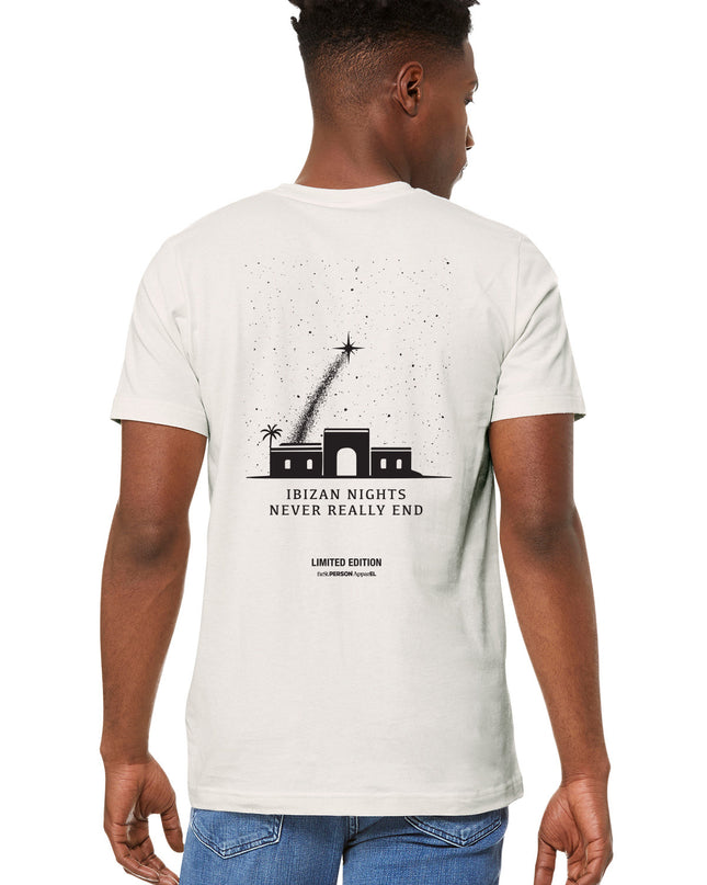Men ''Ibizan Nights'' Tee - White