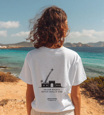 Women ''Ibizan Nights'' Tee White