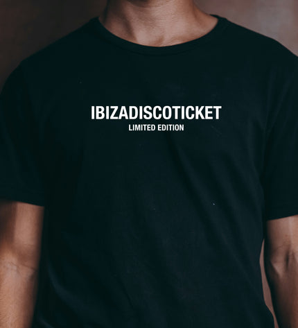 Men ''Ibizan Nights'' Tee - Black
