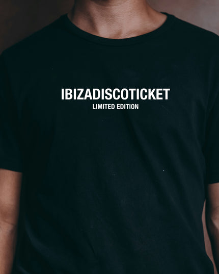 Men ''Ibizan Nights'' Tee - Black