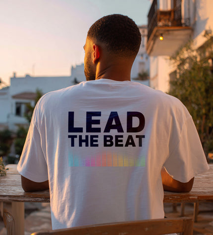 Men ''Beat Leader'' Tee - White